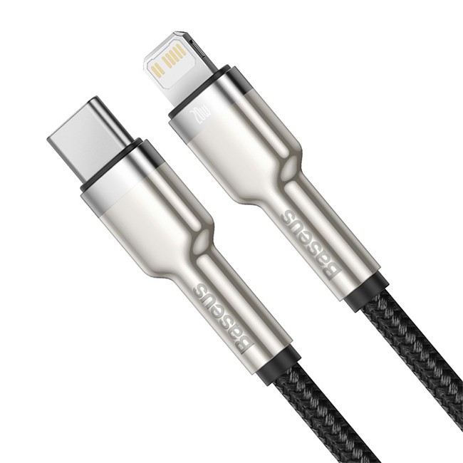 Cáp sạc nhanh Baseus Metal Data Cable Type-C to Lightning PD 20W - IEG008211112