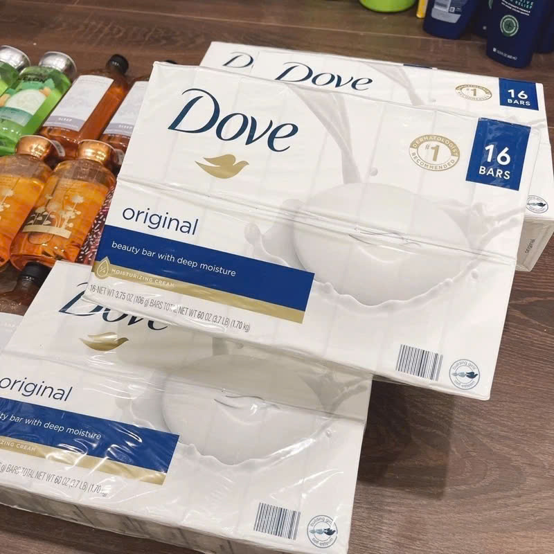 [HÀNG MỸ] Xà bông cục Dove Mỹ Original/ Sensitive 106g