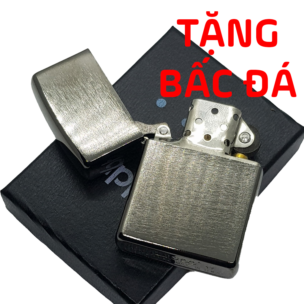 Bật Lửa Zippo Mỹ Fullbox Đen Xước LIMITED EDITION LIGHTERS