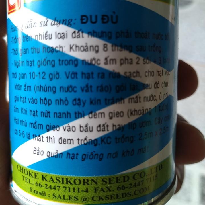 Hạt Giống Đu Đủ Thái Lan lon 5gam