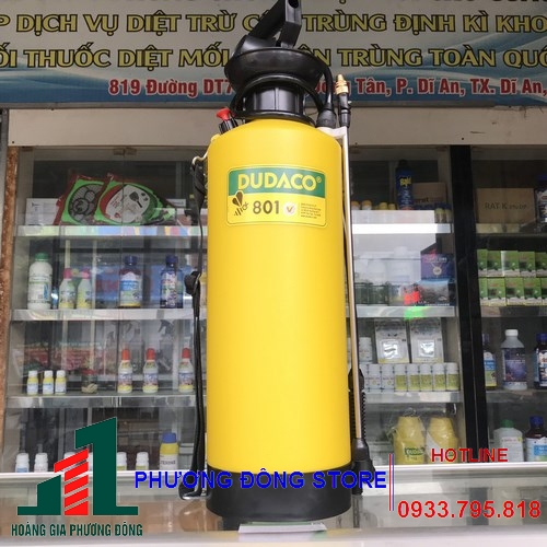 Bình bơm thuốc, tưới cây DUDACO 801- bình 8 lít