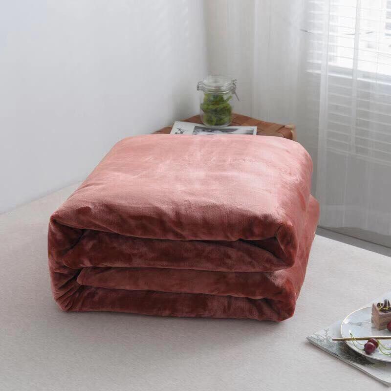 Chăn Lông Thỏ Thu Đông Muji Blanket ĐỦ MÀU ( Nặng 2,5kg)