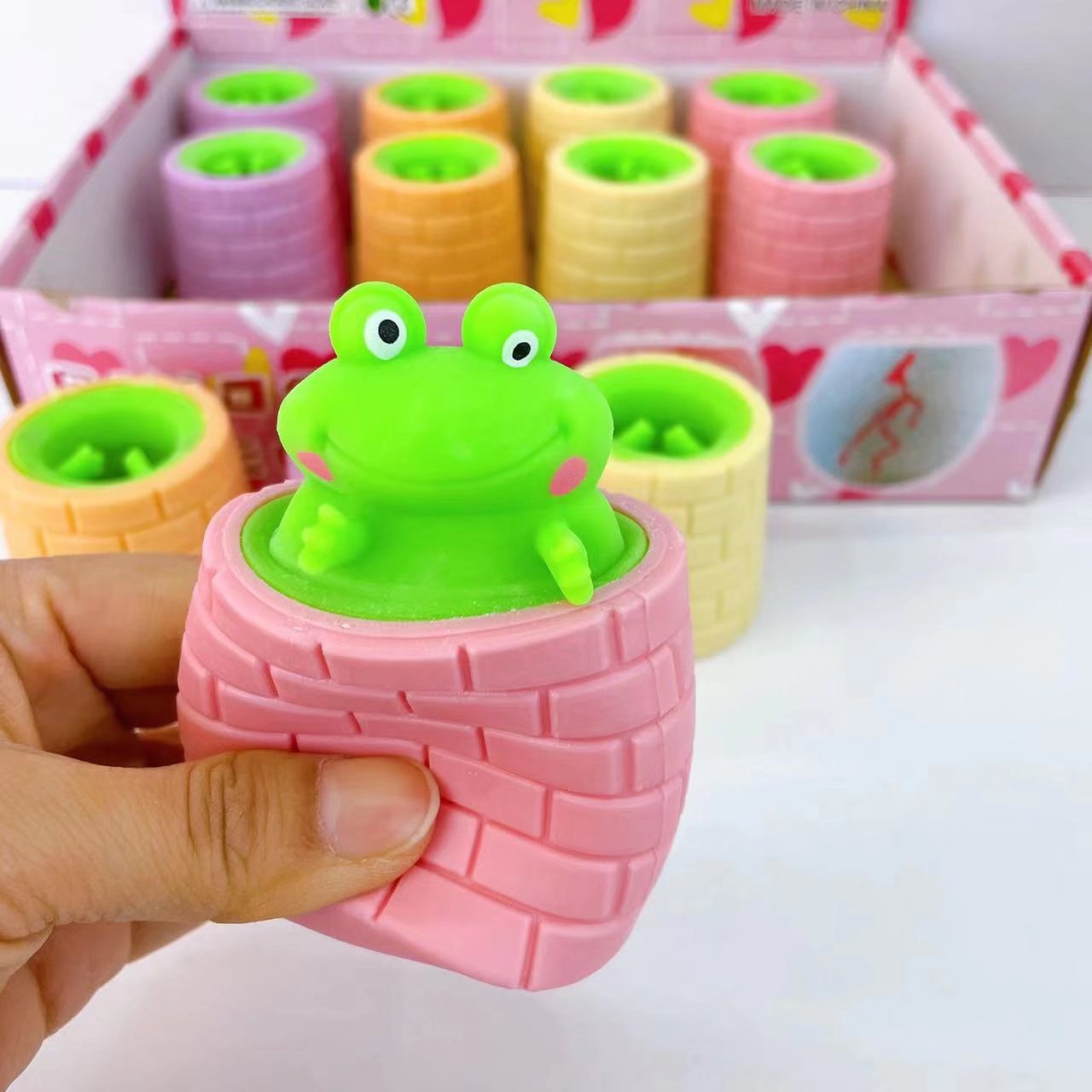 Đồ chơi bóp dẻo Squishy Ếch cốm