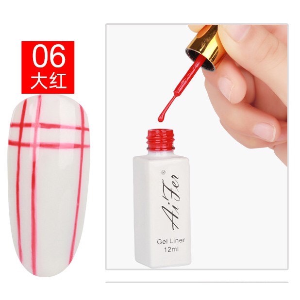 Cọ Nét Aifer - Cọ Nét Gel Vẽ Móng
