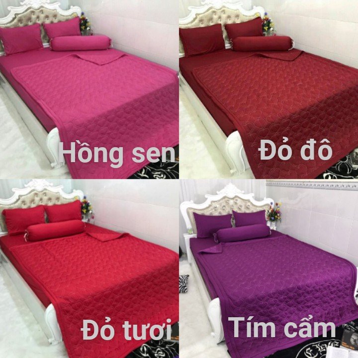 Ga Lẻ Thun Lạnh - Drap Giường Bo chun Mát Lạnh Lan Pham Bedding - Màu Xanh Đen
