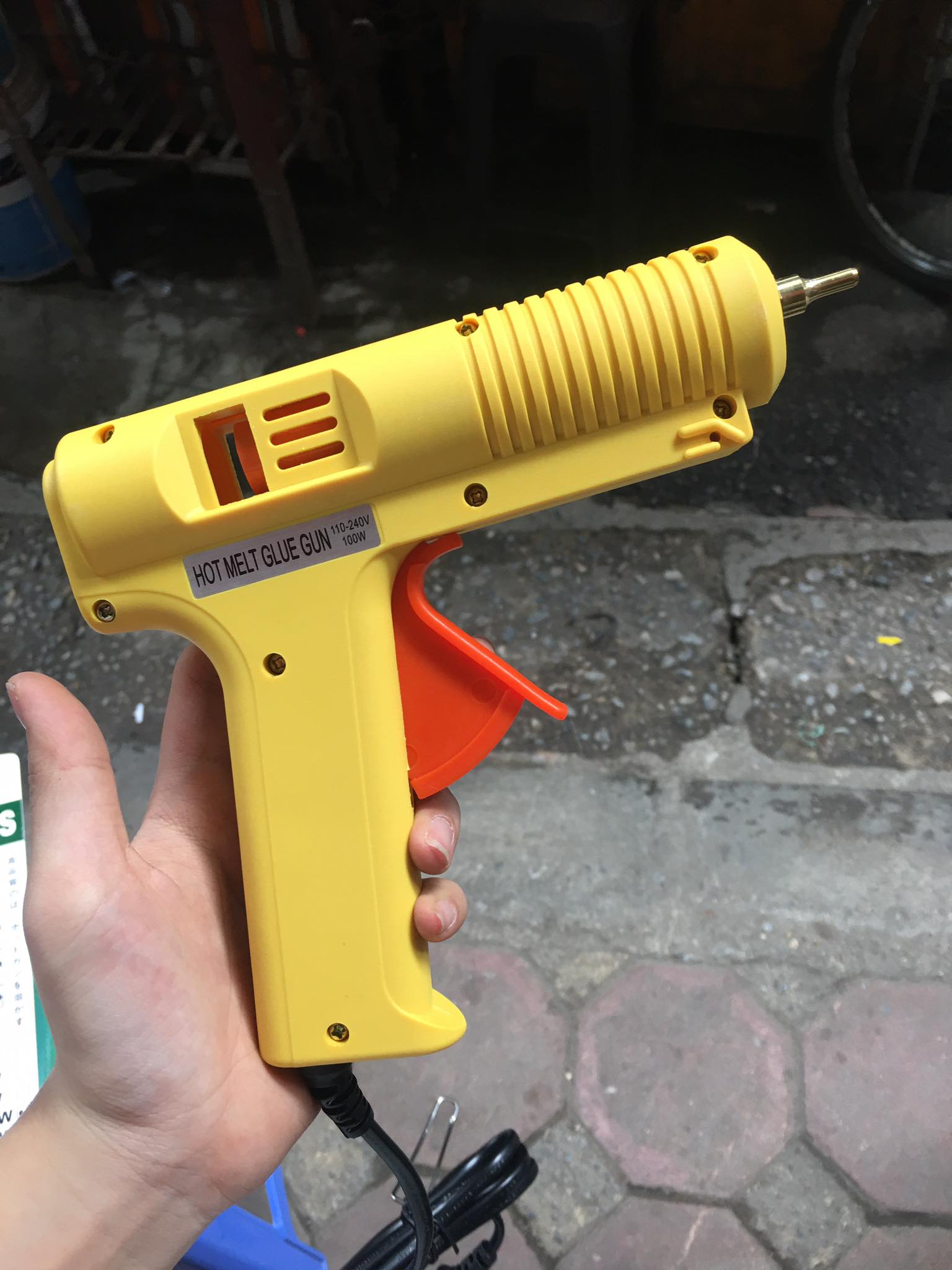 súng bắn keo nến 100W
