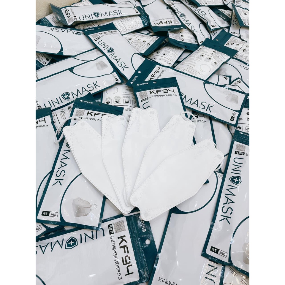 [ Combo 50c ] Khẩu Trang 4D KF94 CHÍNH HÃNG UNIMASK