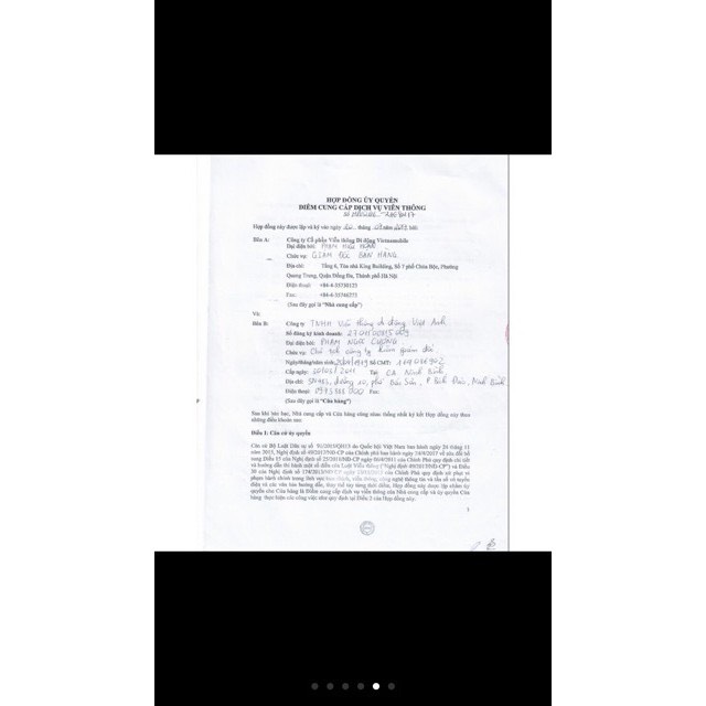[Hcm]Vietnamobile Sim Card Number 0Vnd Valid for 30 Days