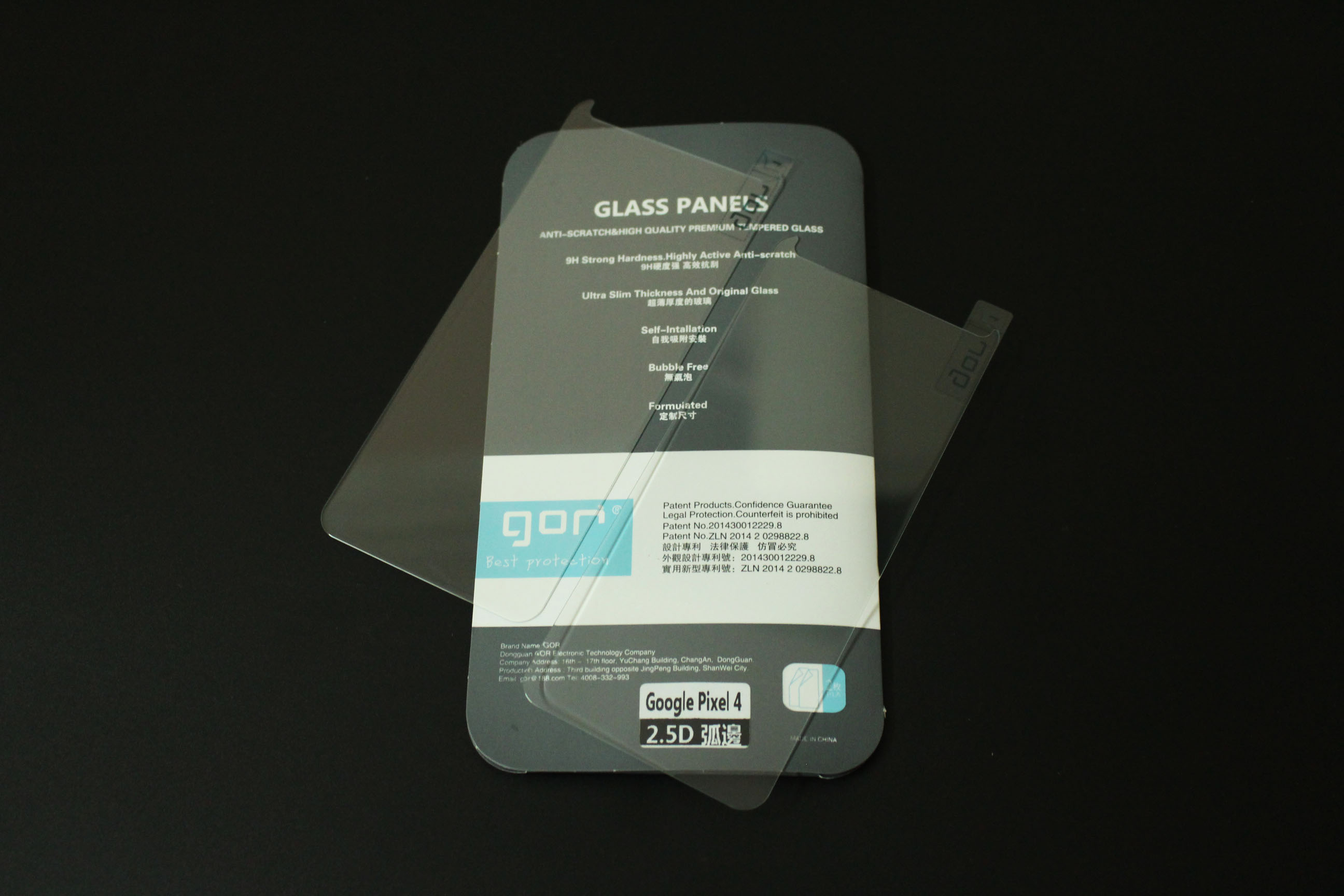 Bộ 2 miếng kính cường lực Gor cho Google Pixel 4 - Full Box