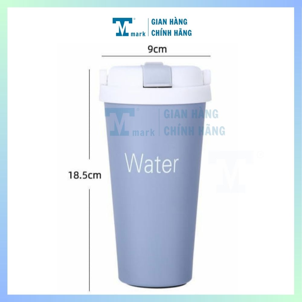 [BÌNH GIỮ NHIỆT 500ML]Ly giữ nhiệt Ahahome TEA Inox 304 có quai xách