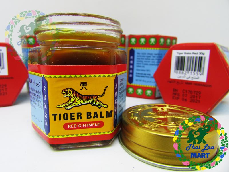 Dầu cù là con hổ tiger balm đỏ singapore 30 gam