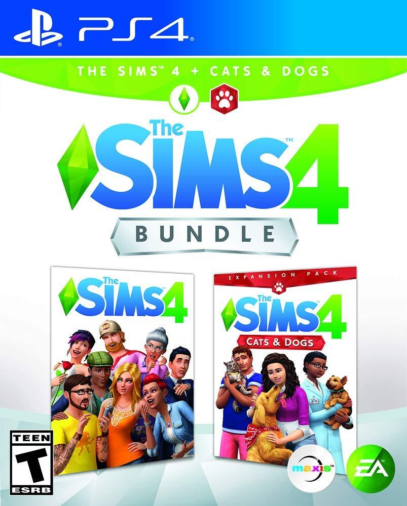 [PS4-US] The Sims 4 Plus Cats & Dogs Bundle - Playstation 4