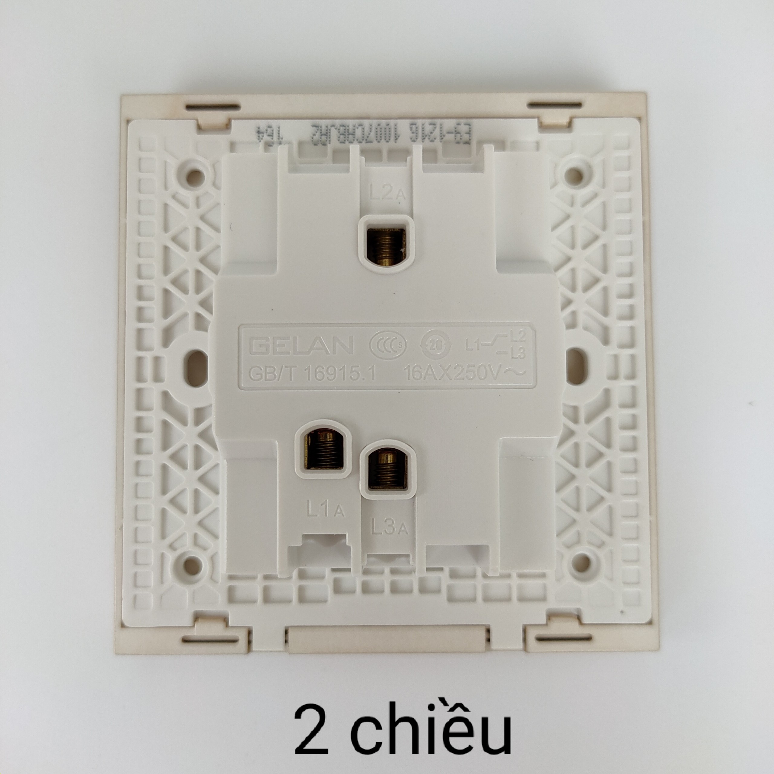 Bộ công tắc đơn 1/2/3 chiều 16AX Gelan