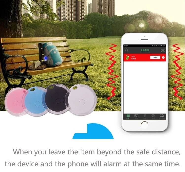 Bluetooth Tracker Chống Mất Đồ Thông Minh, Tìm 2 Chiều, Định Vị Tìm Kiếm, thiết bị chống thất lạc đồ vật thú cưng CuuLongstore