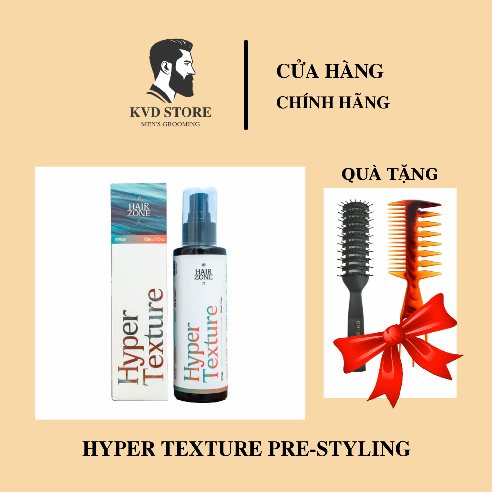 [Chính Hãng] Xịt Tạo Phồng, Dưỡng Tóc HYPER TEXTURE Pre-Styling By Hair Zone