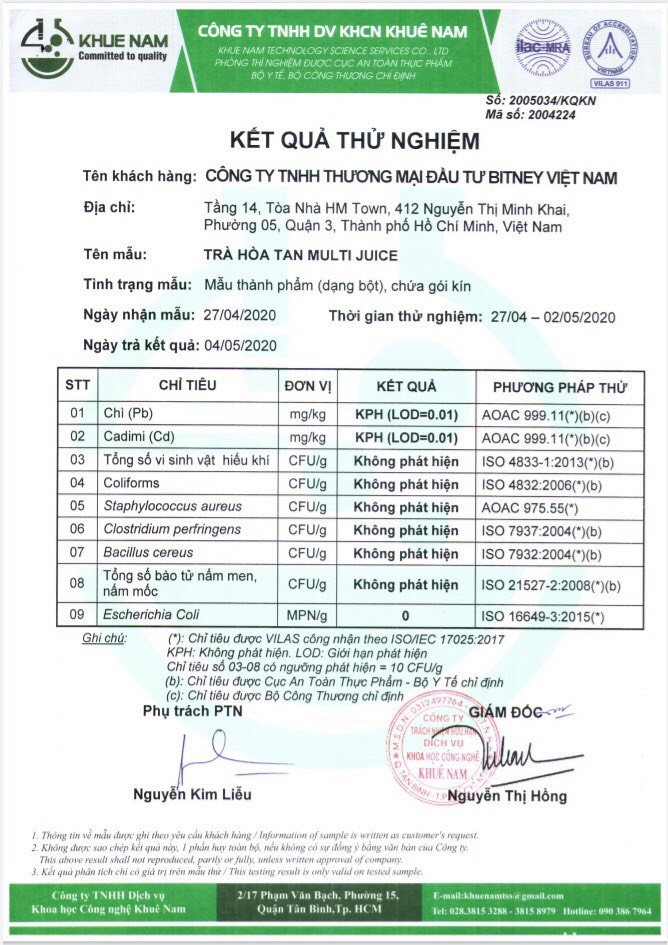 Nước trái cây hỗn hợp MULTI JUICE (XUẤT XỨ MALAYSIA)