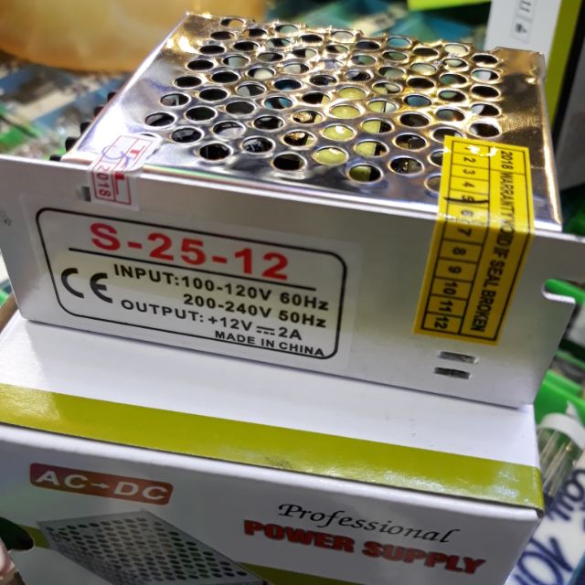 Nguồn 12v tổ ong ac-dc 2a