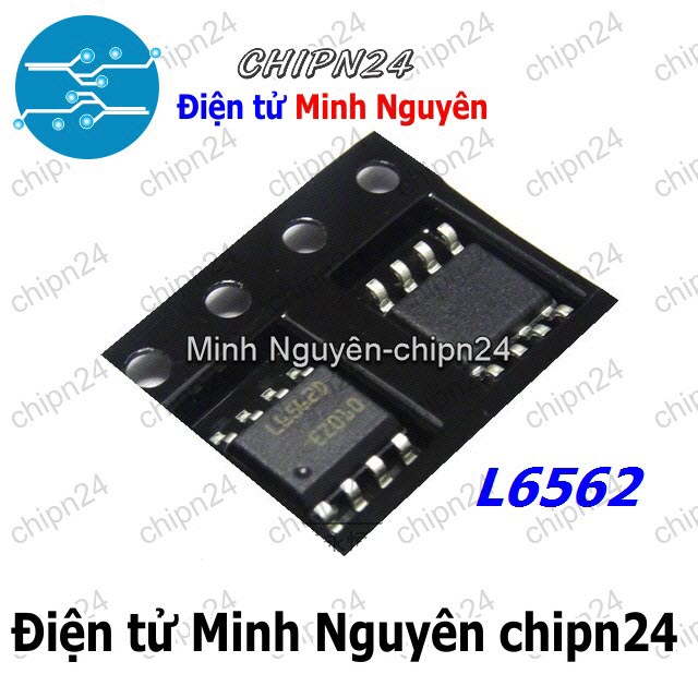 [2 con] (SOP) IC Dán L6562 SOP-8 (SMD) (L6562D 6562) - HH003067