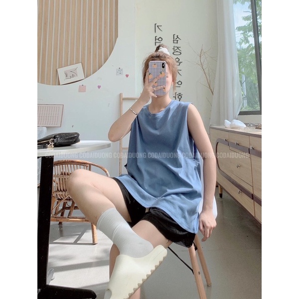 🔥Freeship🔥Áo trơn tanktop cá tính