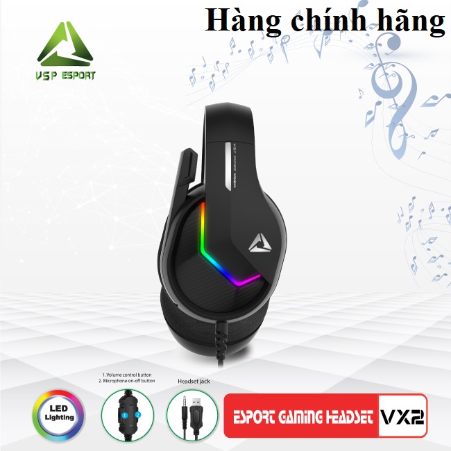 Tai Nghe headphone Chơi Game SONY, Tai Nghe Chụp Tai Có Dây, có míc hỗ trợ học online và chơi game chính hãng dây 3.5mm chống đứt