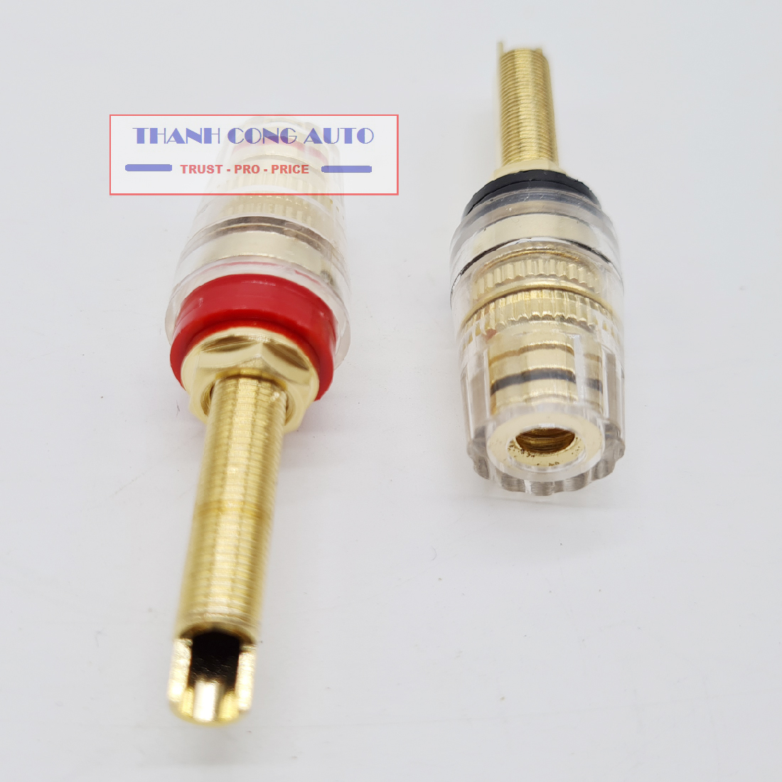 Jack Cọc loa bắp chuối cao cấp loại lớn chuôi dài đồng nguyên chất