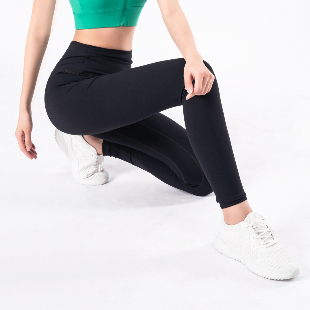 Quần Legging Basic Livan Sport Cao Cấp, Co Giãn, Cạp Mềm Mịn Ôm Form