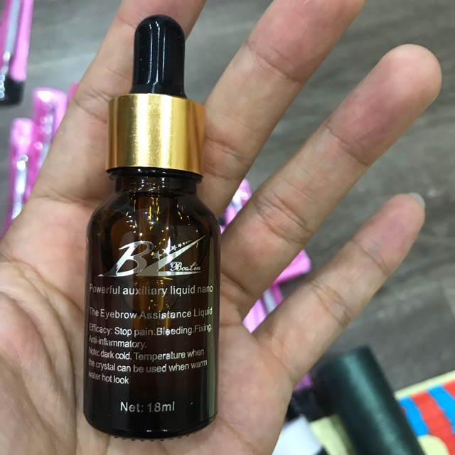 BL hỗ trợ phun xăm Môi Mày 18ml