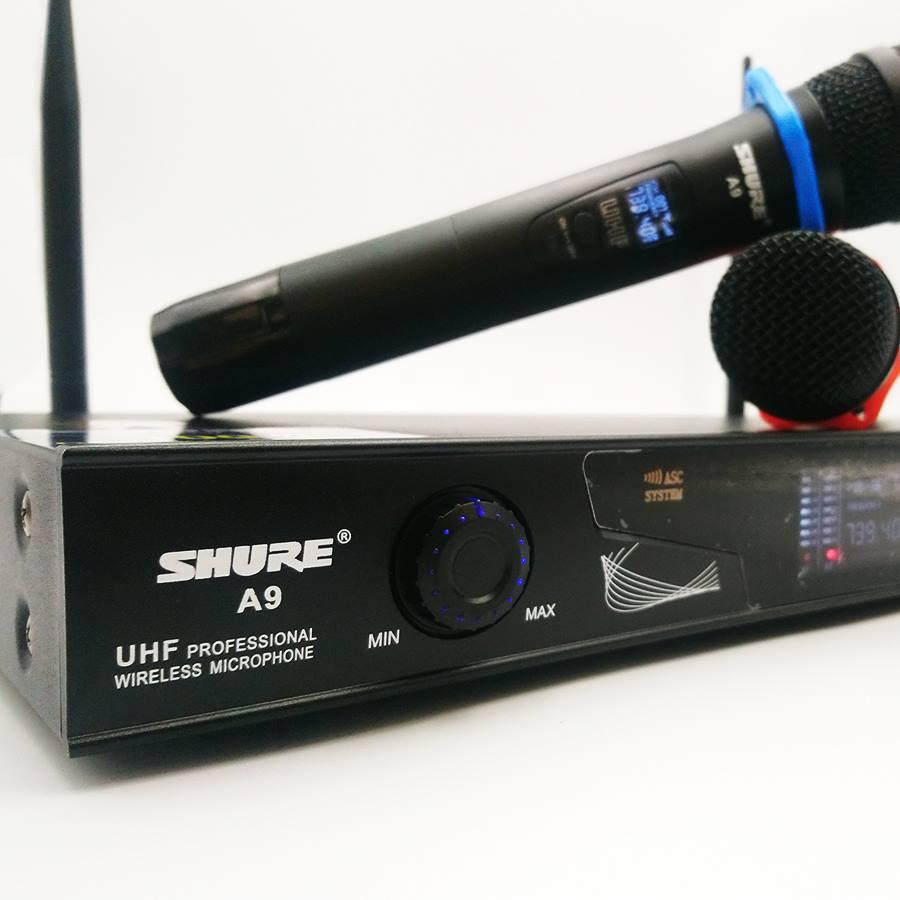 Micro karaoke không dây Shure A9