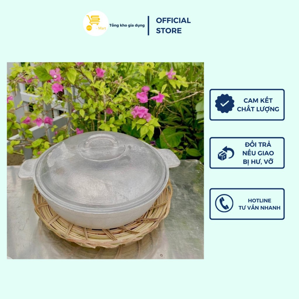 Rế Tre Lót Nồi/Niêu Nhiều Kích Cỡ, Chảo Đan Bằng Tre Cứng Tiện Dụng, Bền Đẹp | MTA-MART