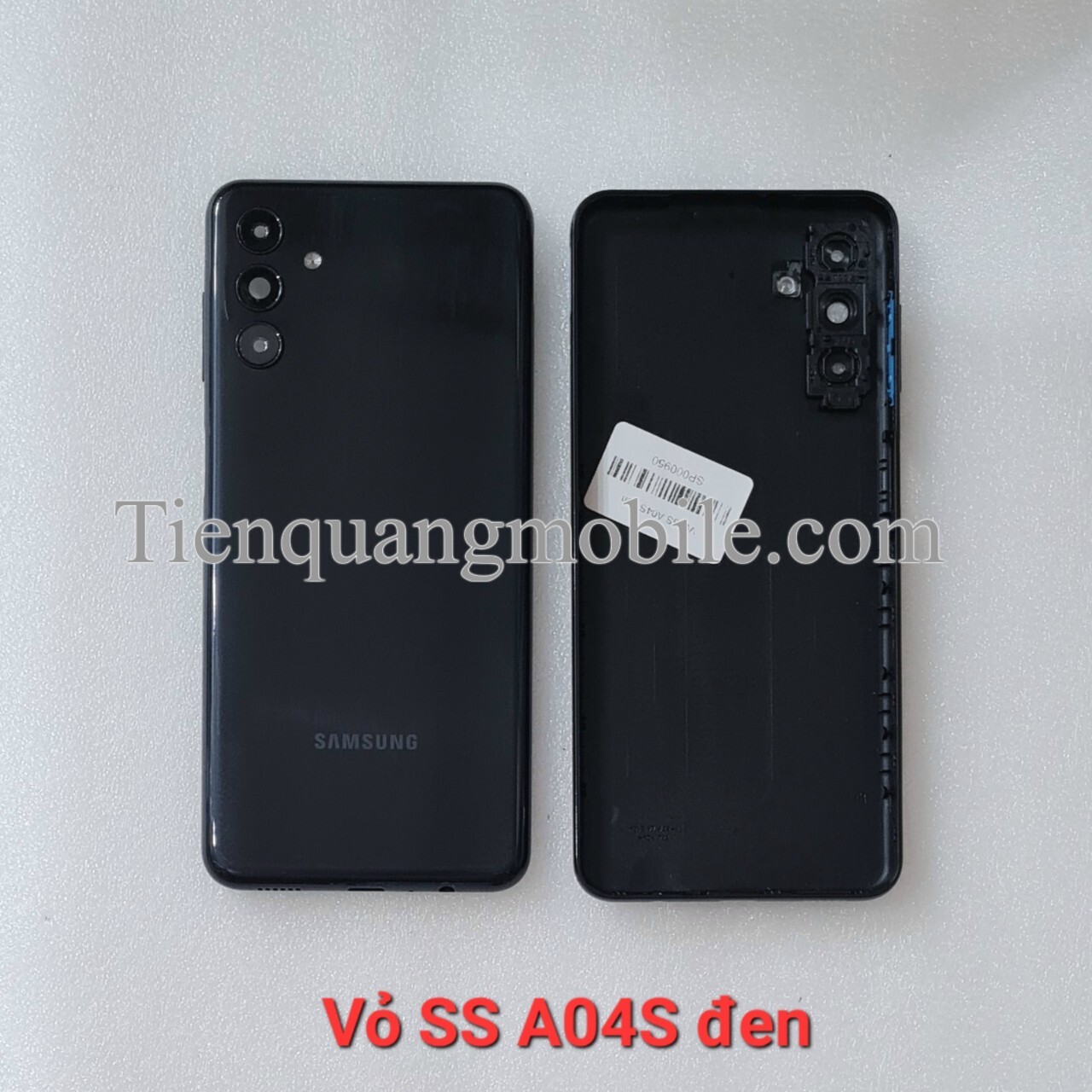 Bộ vỏ Samsung A04S (gồm vỏ, xương, kính cam, nút bấm, khe sim)