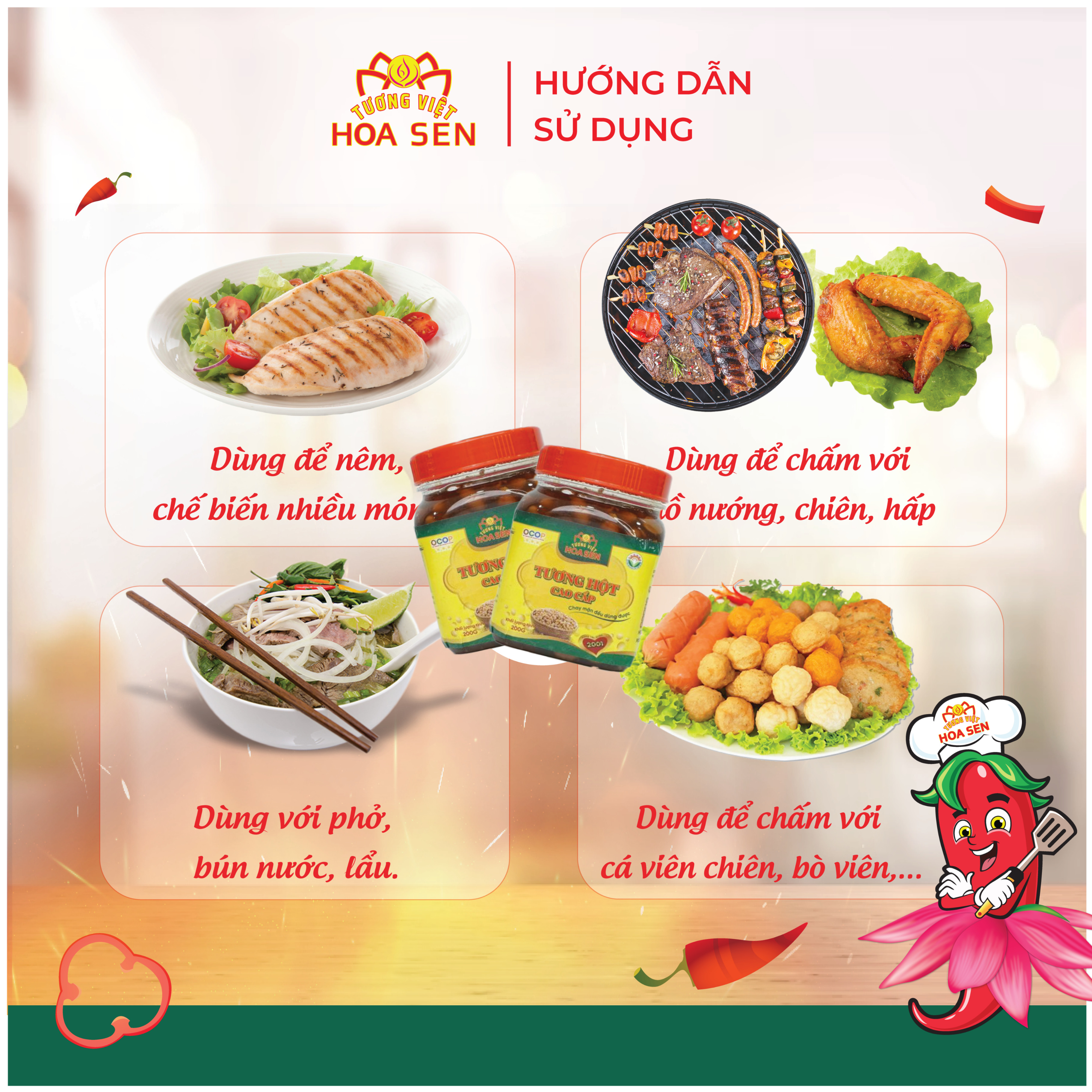Tương Hột cao cấp 200g (vỉ 6 hộp)