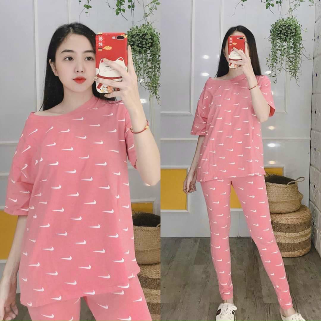 BỘ COTTON ÁO TAY NGẮN QUẦN DÀI