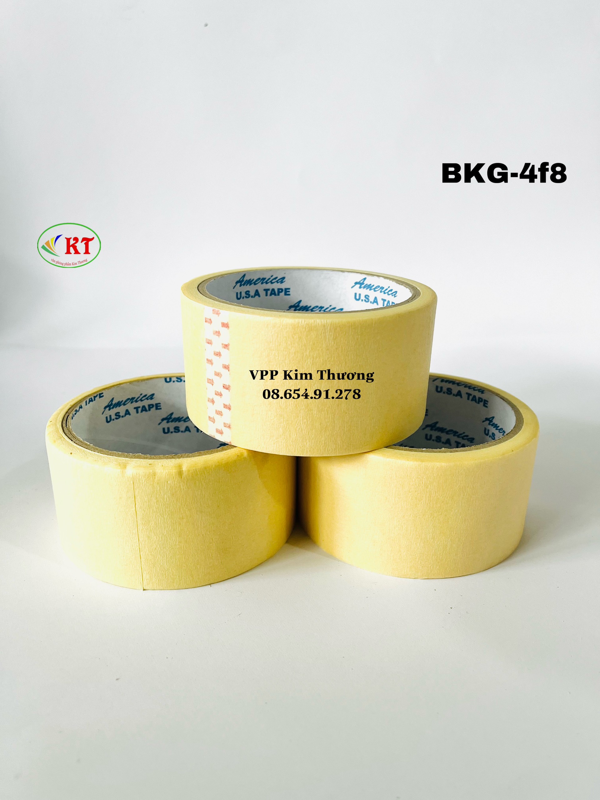 Băng keo giấy đủ các size 1f2, 2f4, 3f6, 4f8