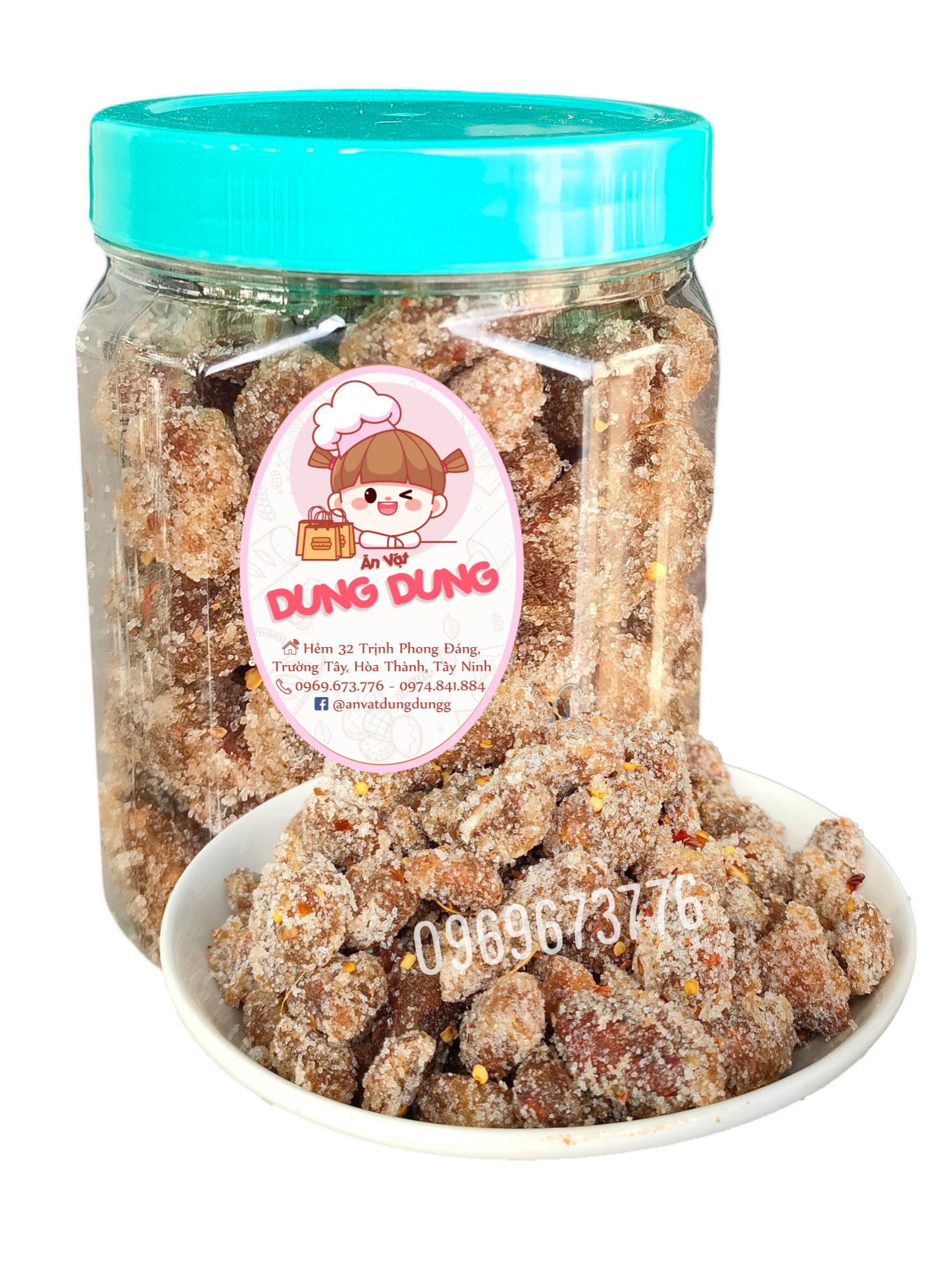 Me chua ngào đường muối ớt tây ninh 200g/ 500g