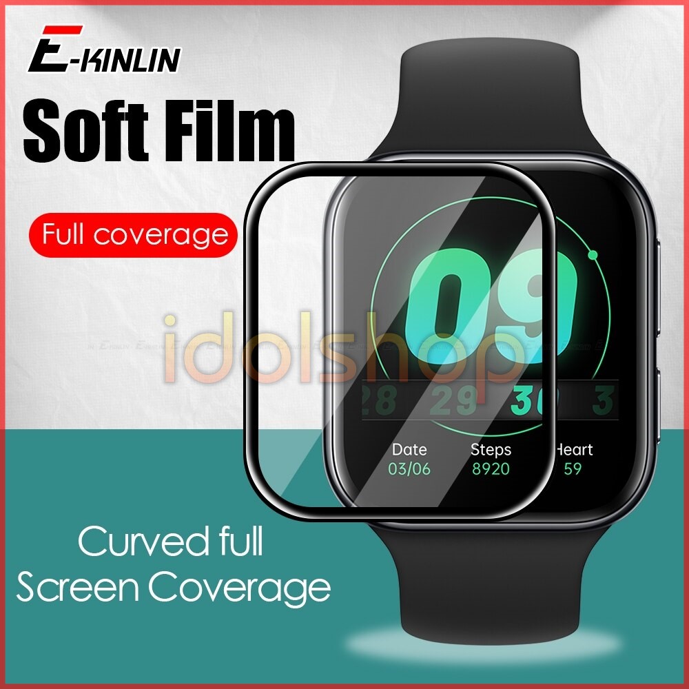 Dán 3D  Full viền dành cho Oppo Watch 41mm 46mm