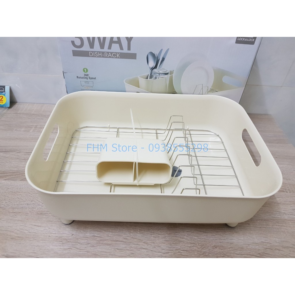 [Nhập RS0822 giảm 30k cho đơn 99k]Kệ chén 1 tầng lock&lock