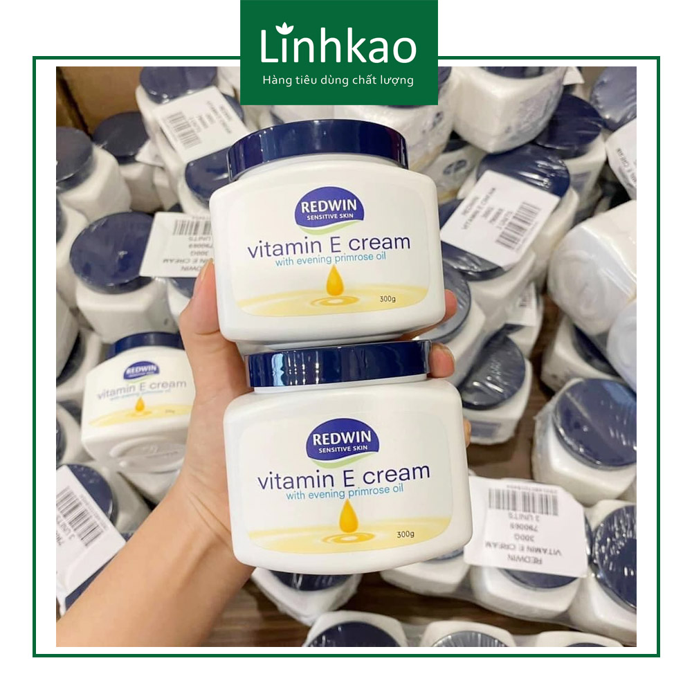 Kem dưỡng Vitamin E REDWIN ÚC 300g