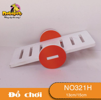 Bập bênh Cúc Áo Đồ choi dành cho Hamster, Sóc cảnh