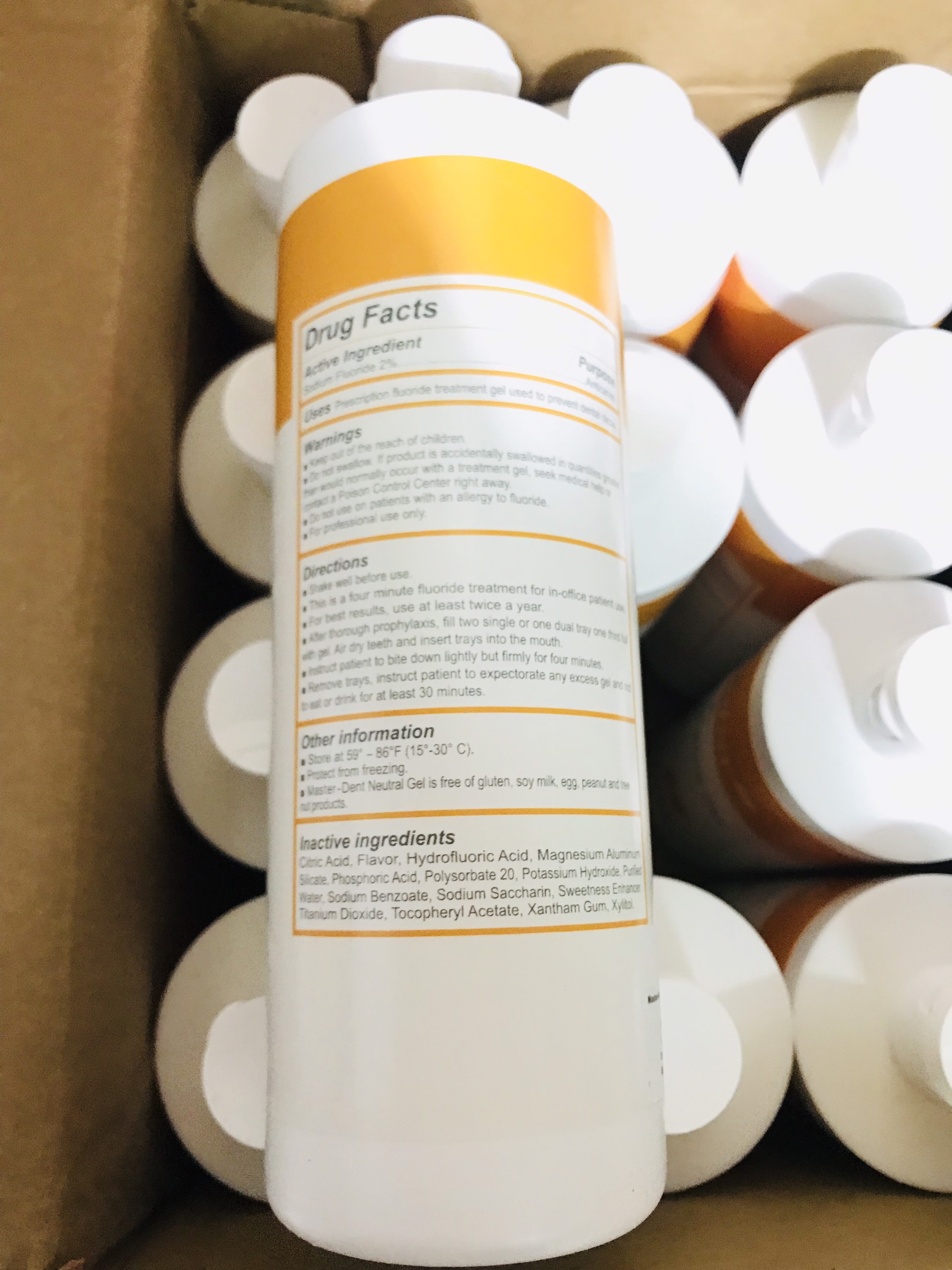 [HCM]Chăm sóc răng miệng Gel Flour 475ml hương vani