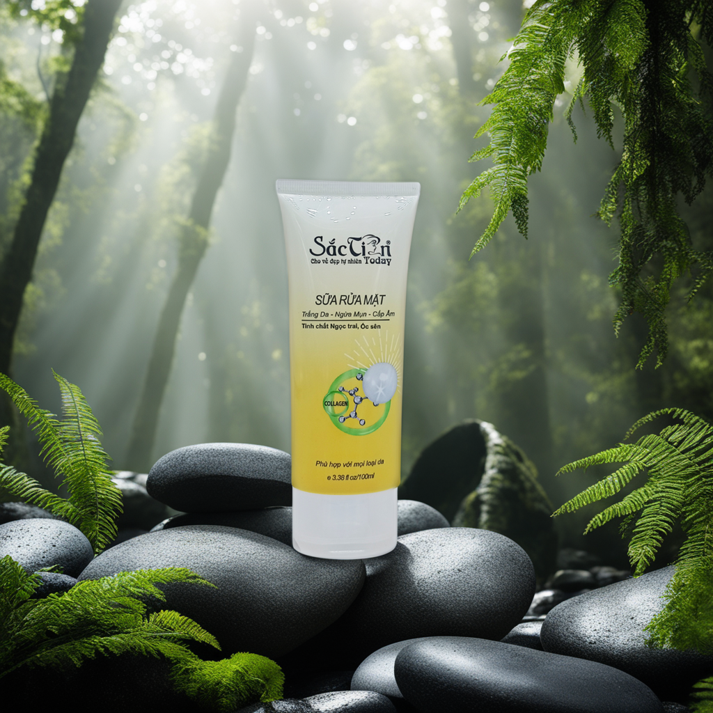 Sữa Rửa Mặt Trắng Da Sắc Tiên Today 100ml