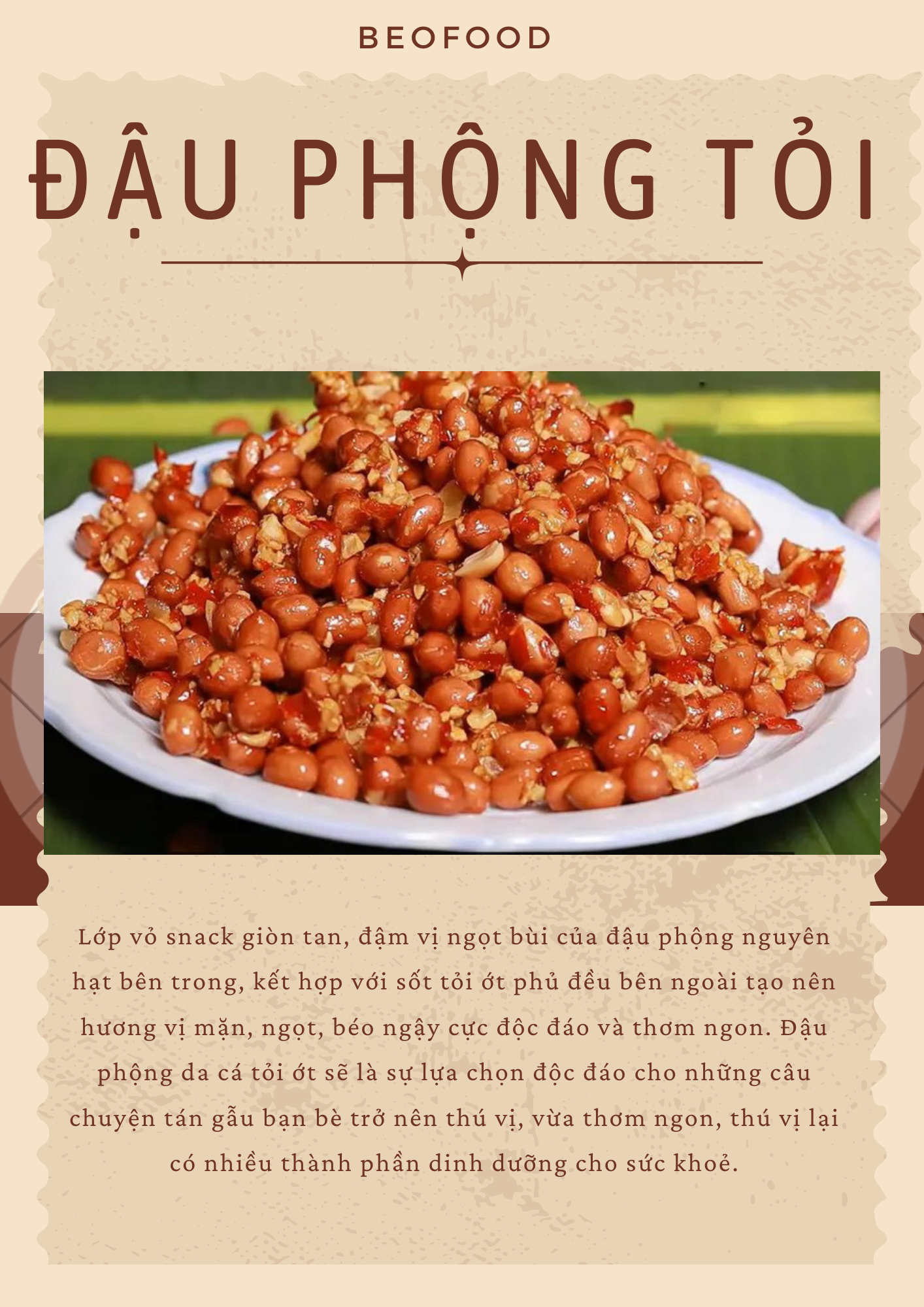 Đậu phộng tỏi ớt 500g