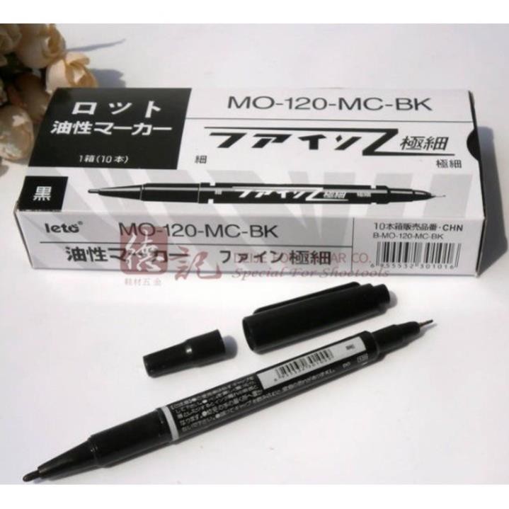 [HCM]Bút Lông Dầu Zebra Mo.120 (3 Cây)