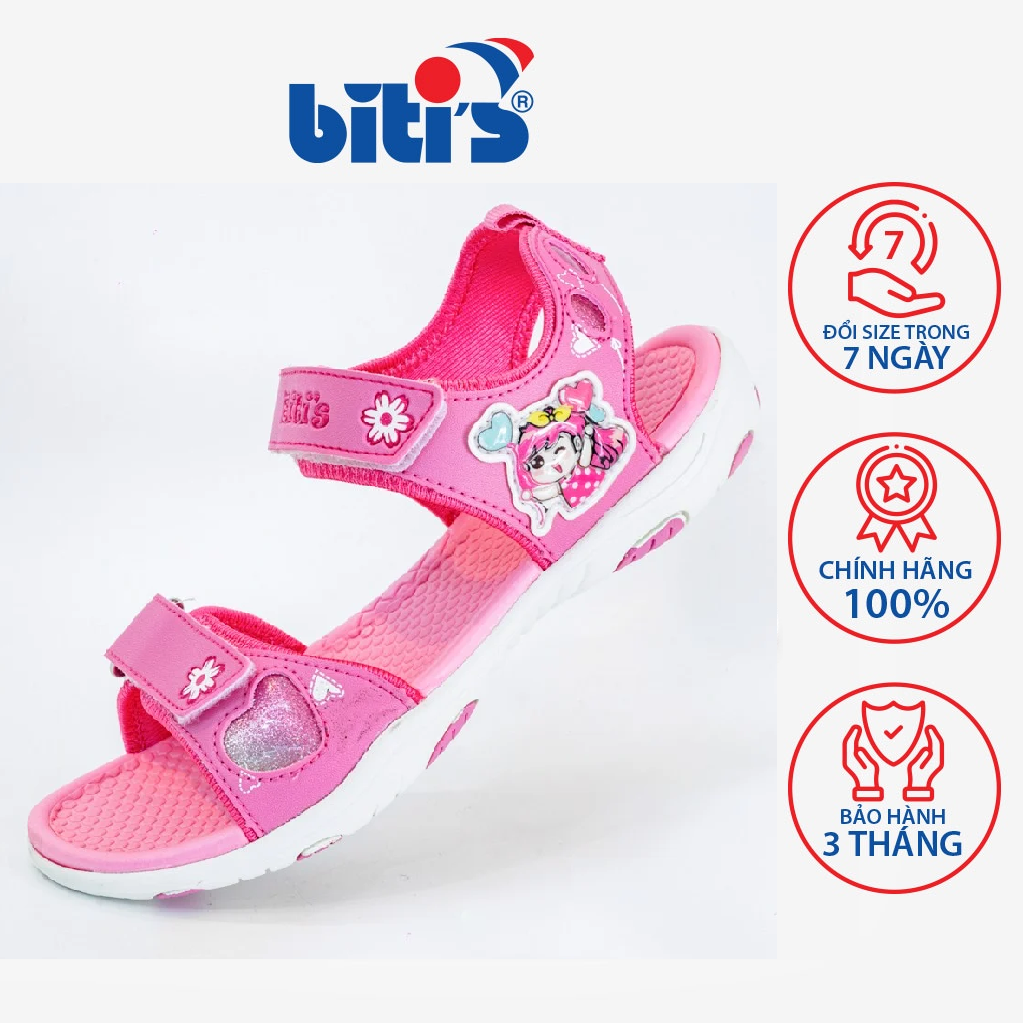 Sandal Cao Su Bé Gái Biti's DRG002400