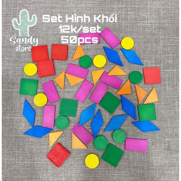 💥💥💥 CÁC SET HÌNH KHỐI GỖ CHO BÉ 💥💥💥