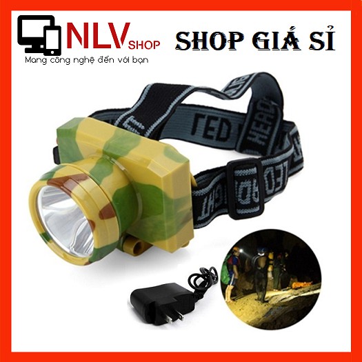 [HCM]NLVSHOP Đèn Pin Đeo Đầu Sạc Điện Model DE-91 - Đèn Pin Soi Ếch Bóng Đèn Led Siêu Sáng - Hình Thật