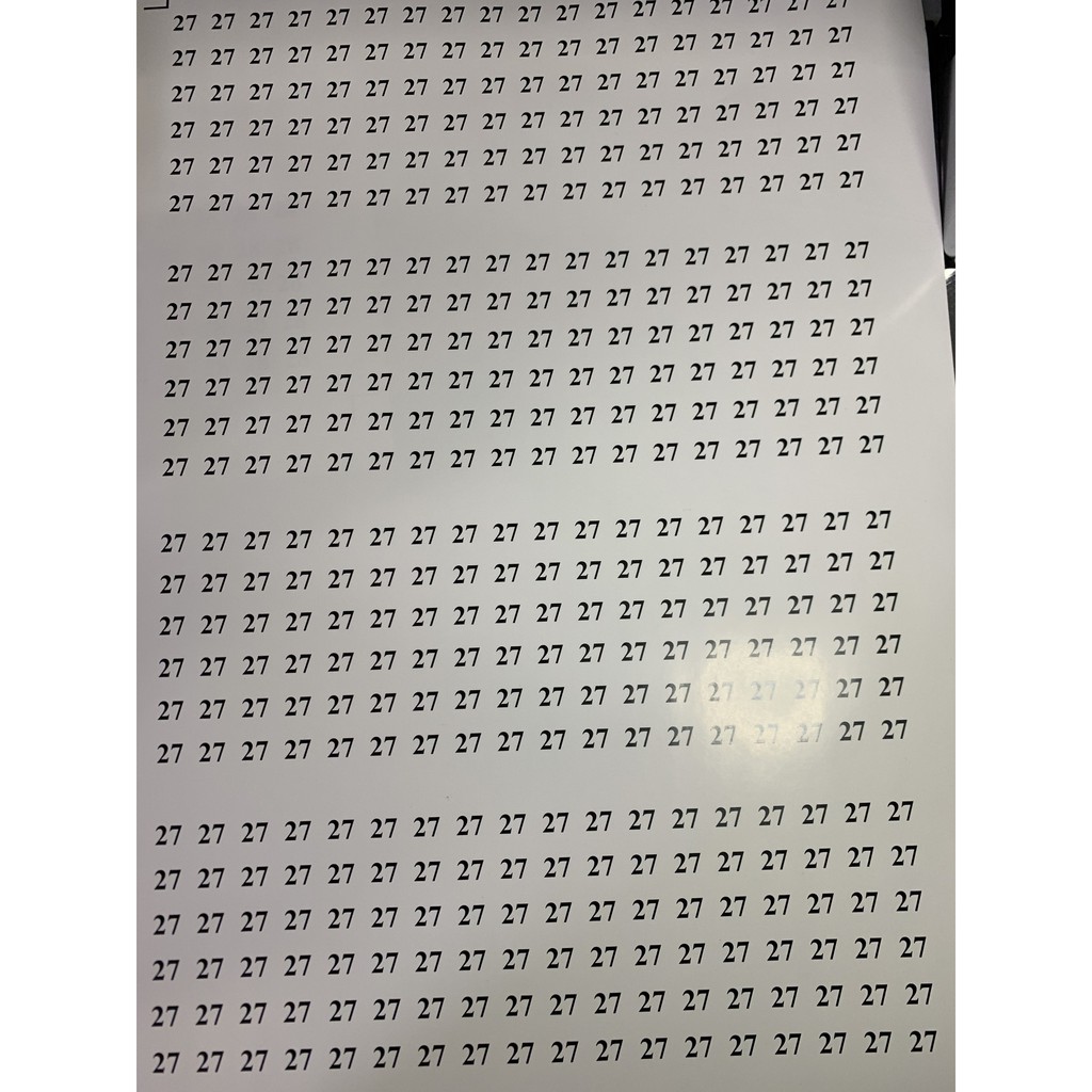 100 Tem Dán Size Quần Áo 15Mm Giá Rẻ