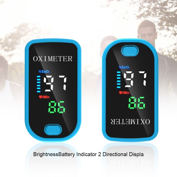 Máy đo nhịp tim Osximeter Spo2 bằng đầu ngón tay trong vòng 5S tiện dụng nhập khẩu