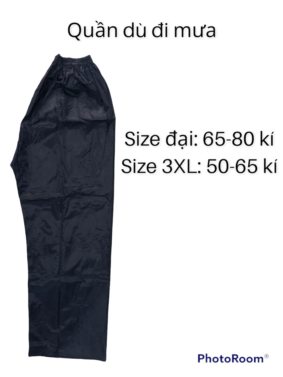 QUẦN DÙ ĐI MƯA