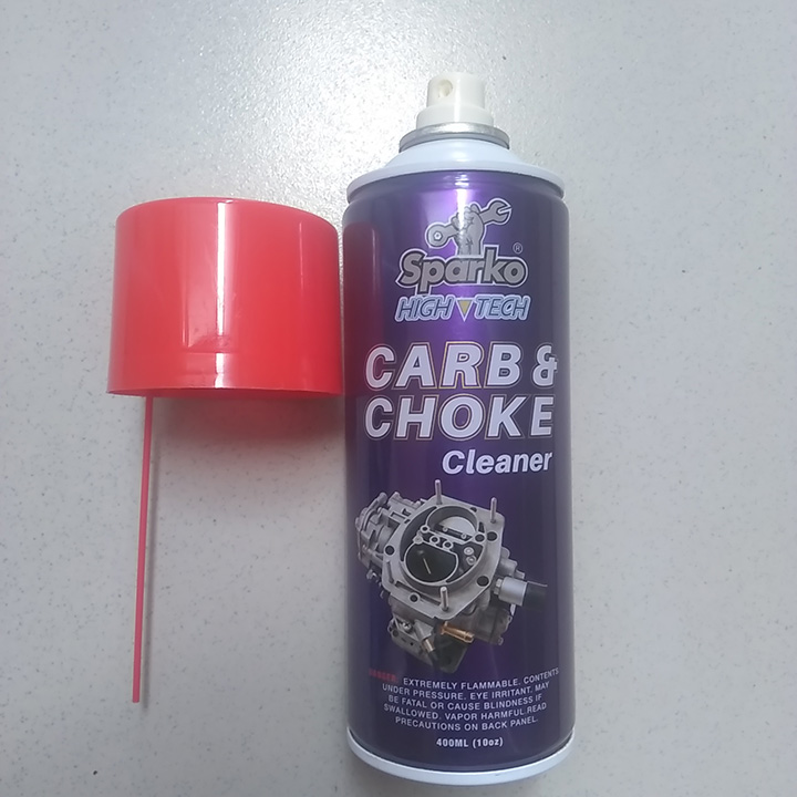 VỆ SINH BÌNH XĂNG CON SPARKO, 400ml (Carb & Choke Cleaner Sparko, 400ml)