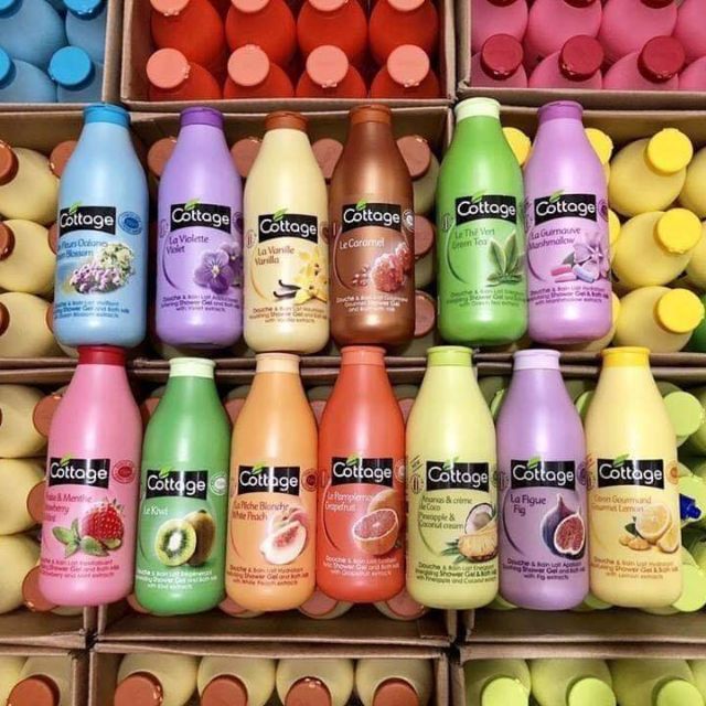[Hoàn Tiền 10%] [HCM]SỮA TẮM COTTAGE 750ML